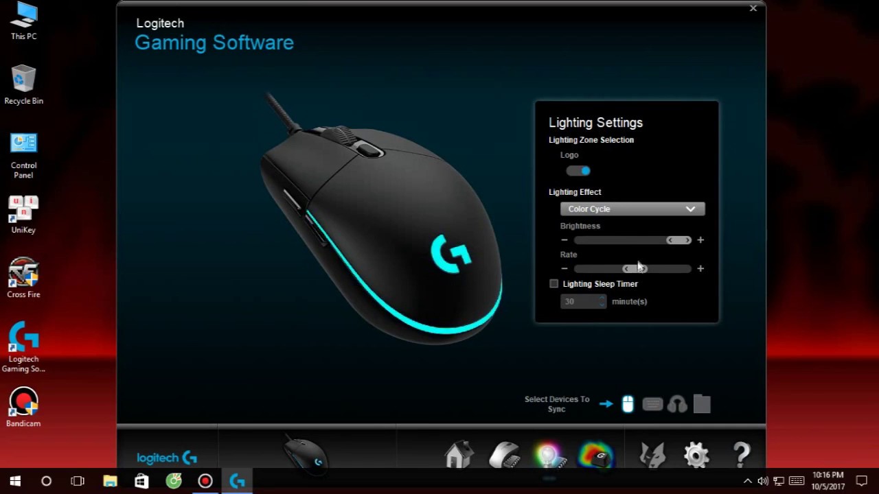 logitech gaming mouse driver